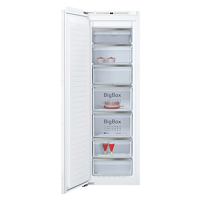 Neff GI7813E30G Integrated Freezer, A++ Energy Rating, 55cm Wide, White Neff GI7813E30G Integrated Freezer, A++ Energy Rating, 55cm Wide, White